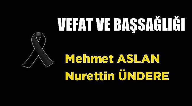 VEFAT & BAŞSAĞLIĞI