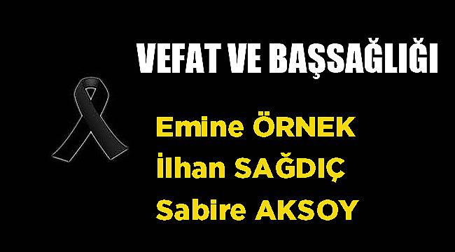 VEFAT & BAŞSAĞLIĞI