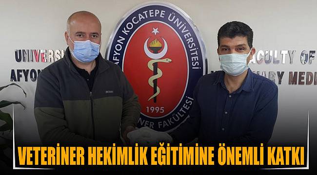 Veteriner Hekimlik Eğitimine önemli katkı