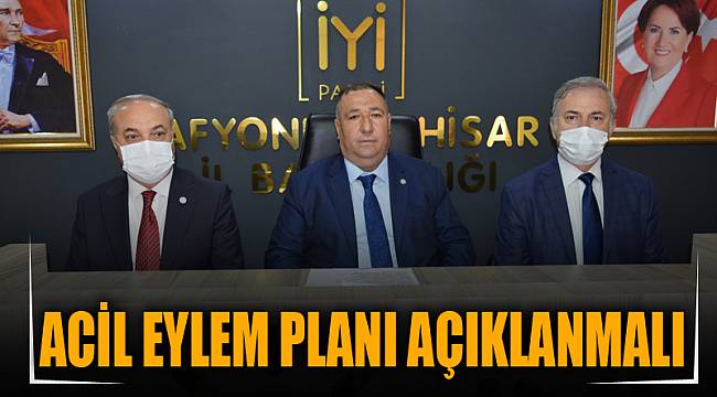 ACİL EYLEM PLANI AÇIKLANMALI
