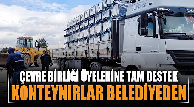 Afyon belediyesinden çevre birliği üyelerine tam destek