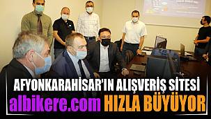 Afyonkarahisar’ın Alışveriş Sitesi albikere.com Hızla Büyüyor