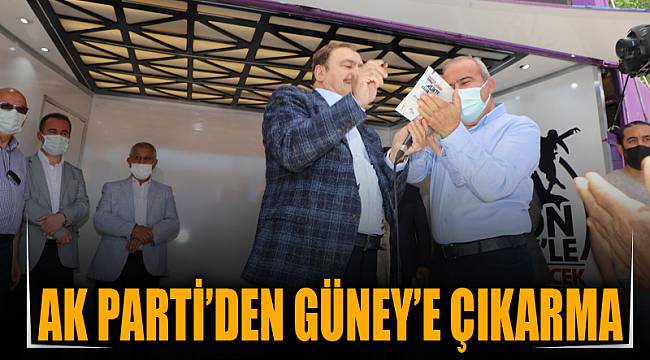 AK PARTİ’DEN GÜNEY’E ÇIKARMA