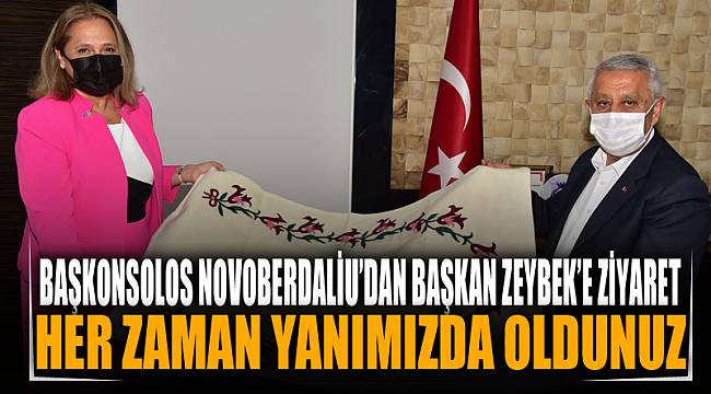 “Başkonsolos suzan novoberdaliu, ‘’türkiye hep yanımızda oldu’’