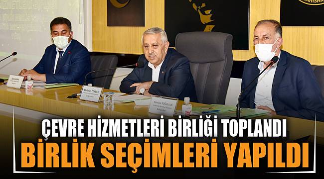 Çevre hizmetleri birliği toplandı
