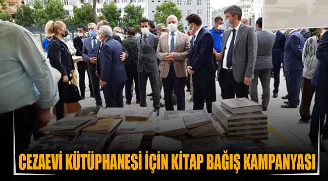 Cezaevi kütüphanesi için kitap bağış kampanyası
