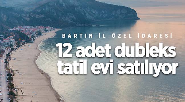 Dubleks tatil evi satılacak