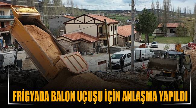 Frigyada balon uçuşu için anlaşma yapıldı