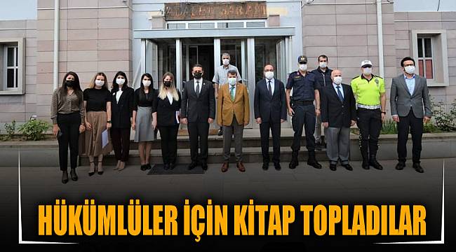 Hükümlüler için kitap topladılar