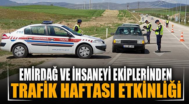 İhsaniye ilçesinde Trafik Haftası kutlandı