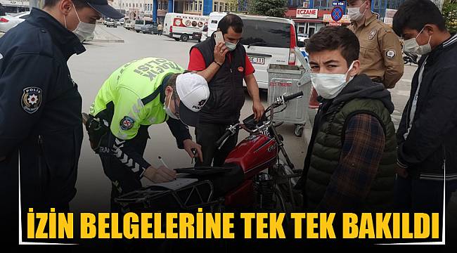 İZİN BELGELERİNE TEK TEK BAKILDI