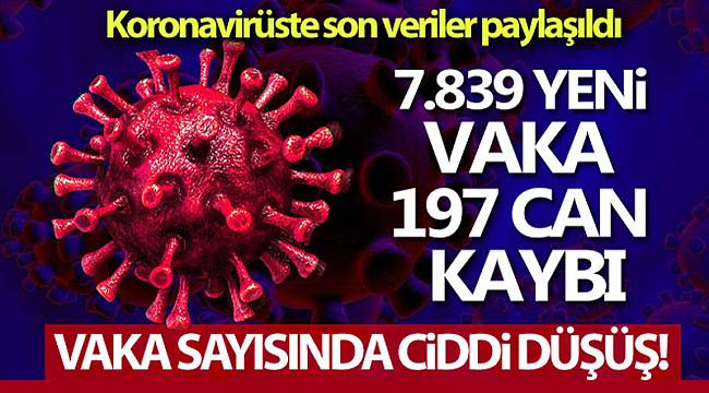 Koronavirüste son durum ne? Vaka sayıları açıklandı