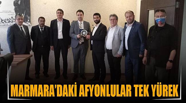 Marmara’daki Afyonlular tek yürek