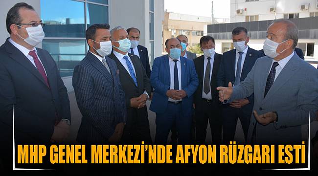 MHP Genel Merkezi’nde Afyon rüzgarı esti