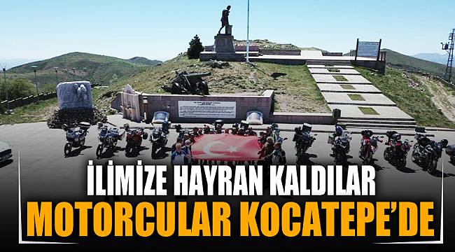 Motorcular Kocatepe’de