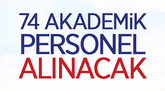Öğretim üyeleri alınacak