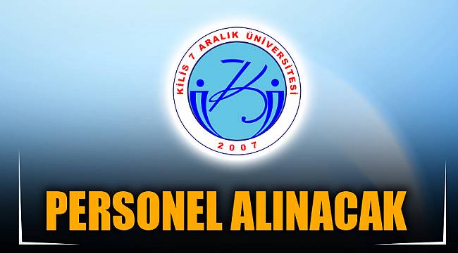 PERSONEL ALINACAK
