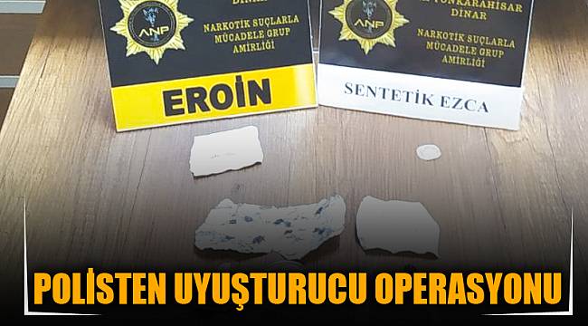 Polisten uyuşturucu operasyonu