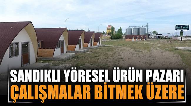 Sandıklı Yöresel Ürün Pazarı'nda sona yaklaşıldı