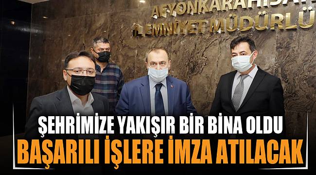 ŞEHRİMİZE YAKIŞIR BİR EMNİYET MÜDÜRLÜĞÜ BİNASI OLDU
