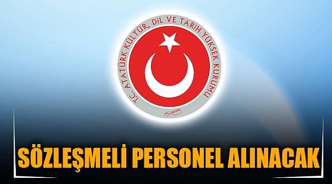 SÖZLEŞMELİ PERSONEL ALINACAK