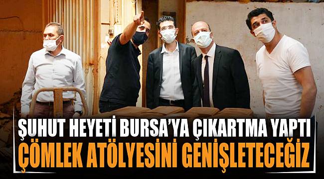 Şuhut heyeti Bursa’ya çıkartma yaptı