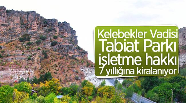 Tabiat parkı kiraya verilecek