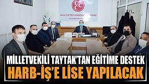 Taytak’tan eğitime yine bir destek
