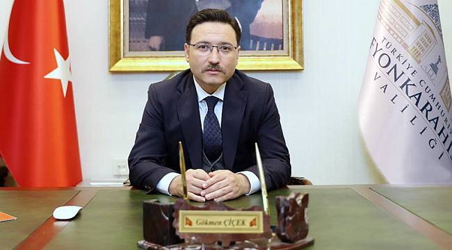 Vali Çiçek, Ramazan Bayramını kutladı