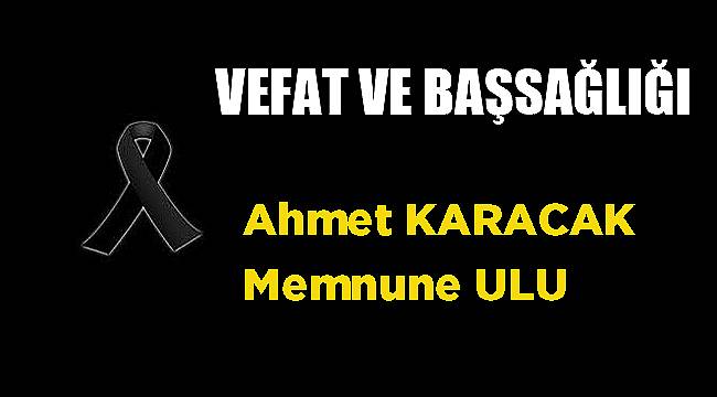 VEFAT & BAŞSAĞLIĞI