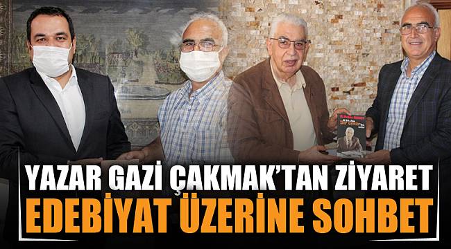 Yazar Çakmak Artuk’u ziyaret etti