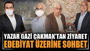 Yazar Çakmak Artuk’u ziyaret etti