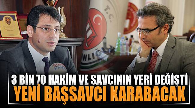 Yeni Başsavcı  Fatih Karabacak oldu