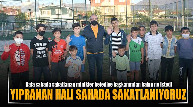 YIPRANAN HALI SAHADA SAKATLANIYORUZ