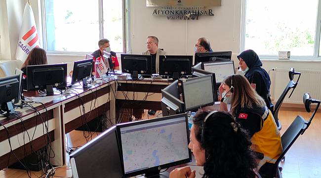 112 Acil ve Komuta Kontrol Merkezi ziyaret edildi