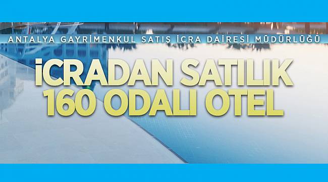 160 odalı otel satılacak