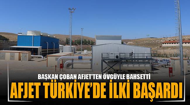 AFJET TÜRKİYE’DE İLKİ BAŞARDI