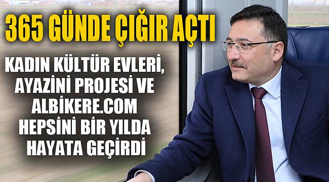 AFYON'DA 365 GÜNDE ÇIĞIR AÇTI