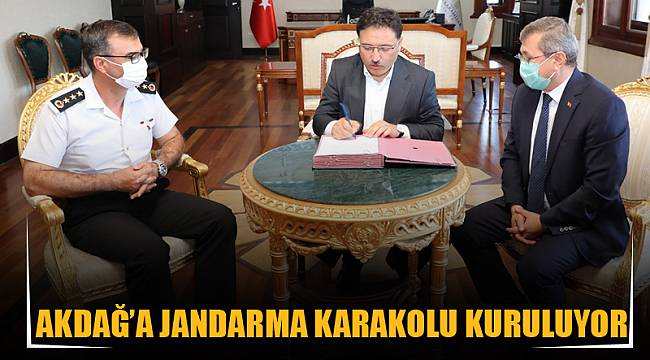 Akdağ’a jandarma karakolu kuruluyor