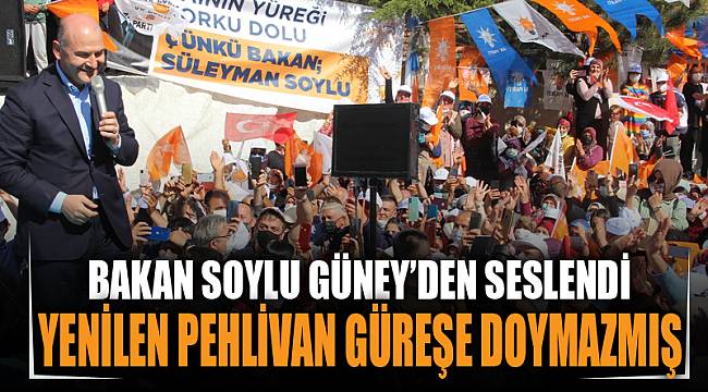 Bakan Soylu: "Diyarbakır anneleri pes ettirdi HDP’yi"