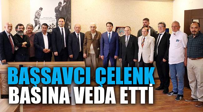 BAŞSAVCI ÇELENK VEDA ETTİ