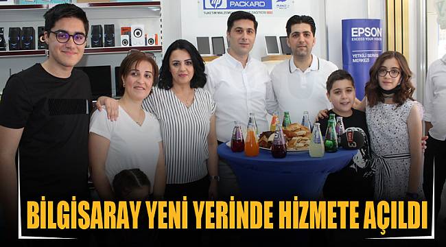 BİLGİSARAY YENİ YERİNDE HİZMETE AÇILDI