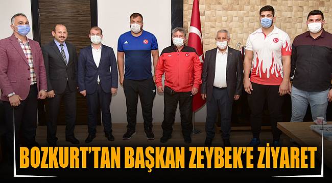 Bozkurt’tan Başkan Zeybek’e ziyaret