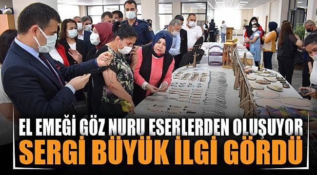 El emeği göz nuru eserler büyük ilgi gördü