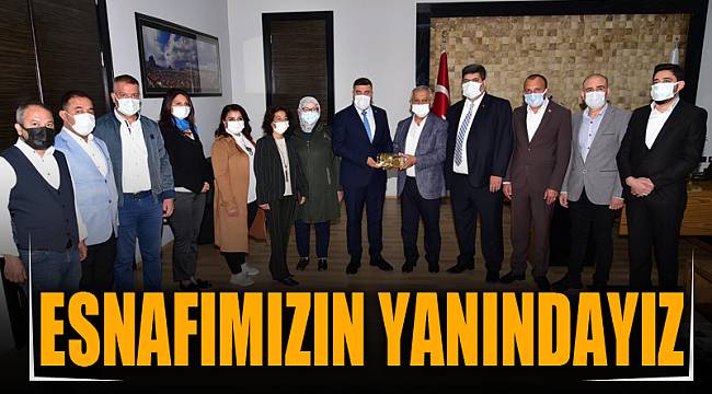 ESNAFIMIZIN YANINDAYIZ