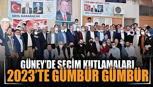 Güney'de büyük sevinç