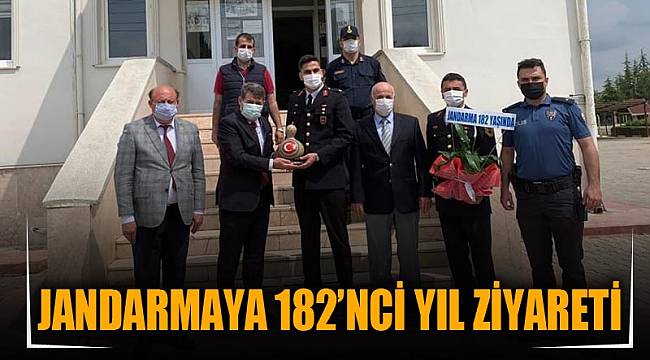 Jandarmaya 182’nci yıl ziyareti