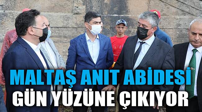 Maltaş Anıt Abidesi gün yüzüne çıkıyor