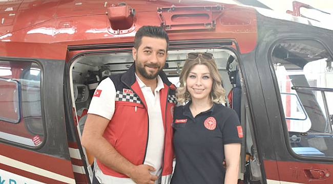 SAĞLIKÇI ÇİFT EL ELE HAYAT KURTARIYOR