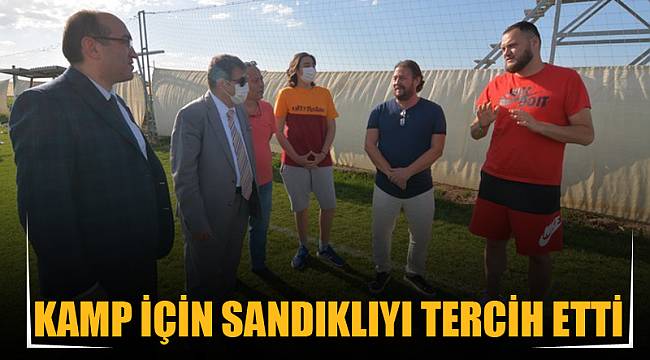 Sırbistan takımı kamp için sandıklıyı tercih etti